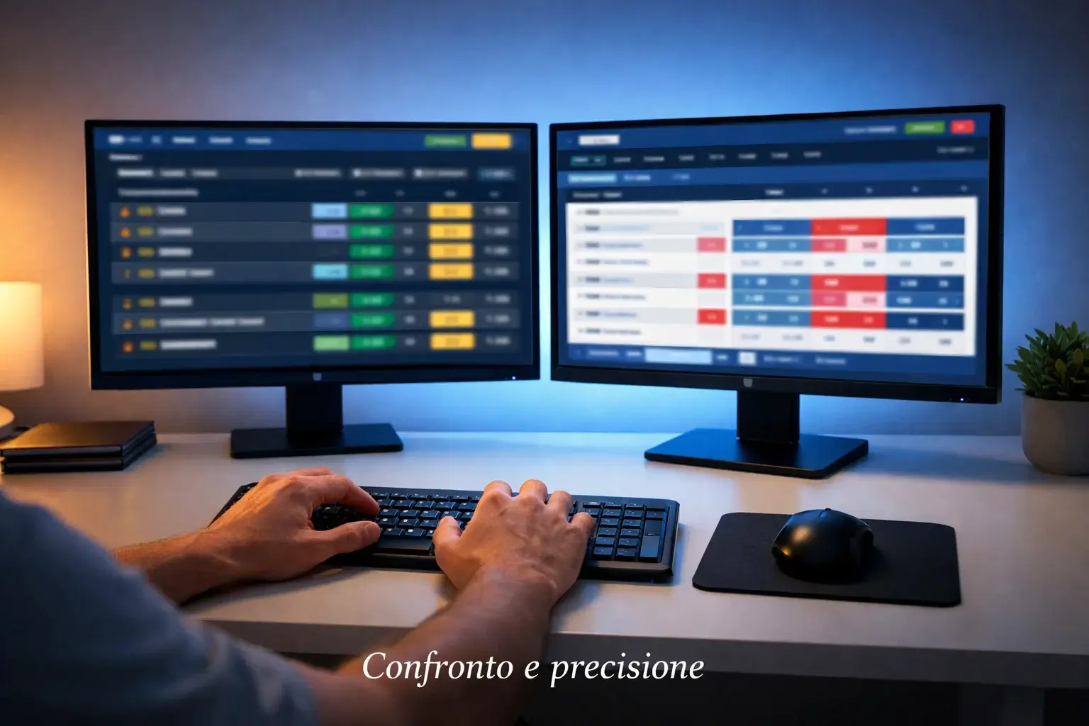 Confronto quote per arbitraggio nelle scommesse tennis