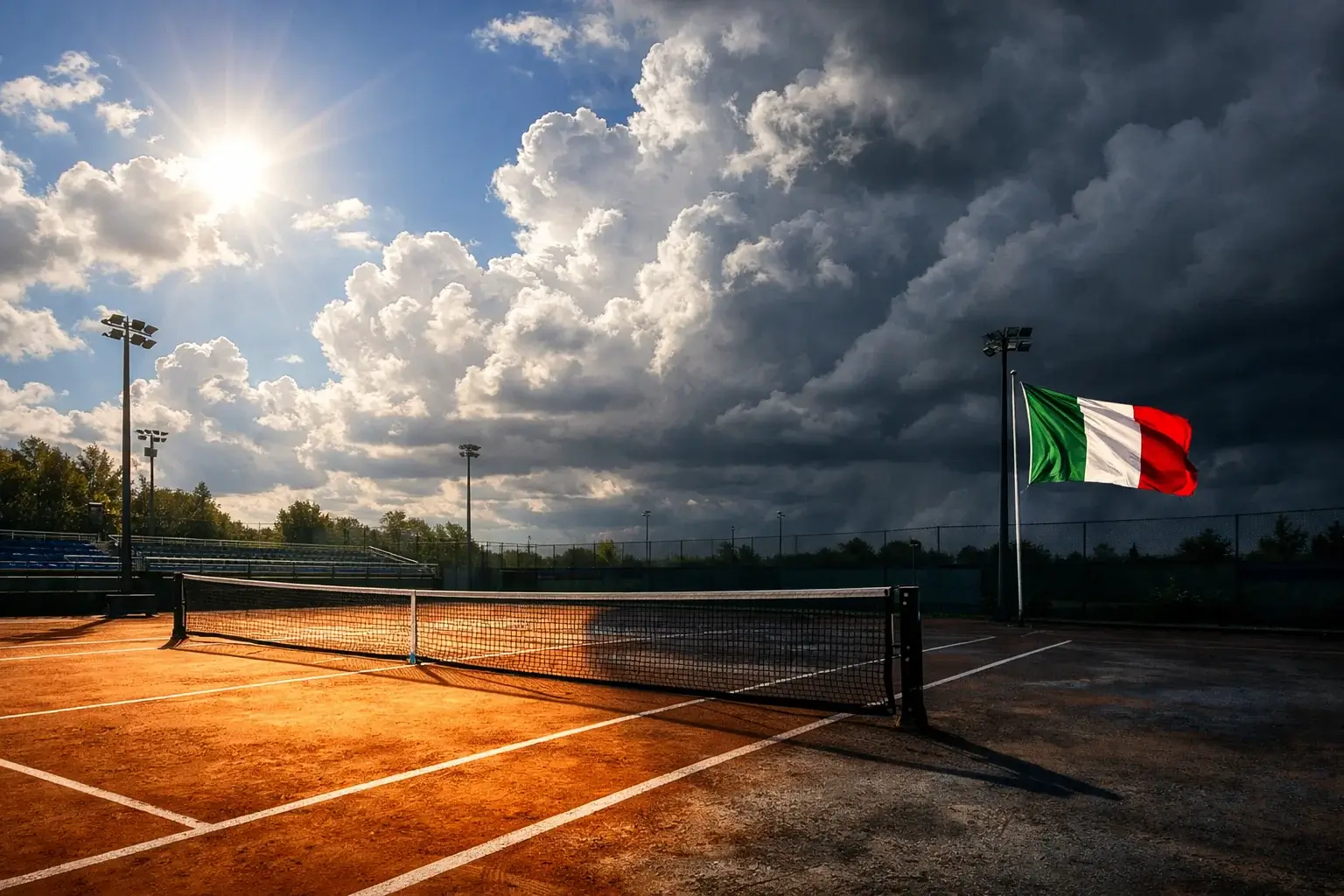 Impatto delle condizioni meteorologiche sulle partite di tennis