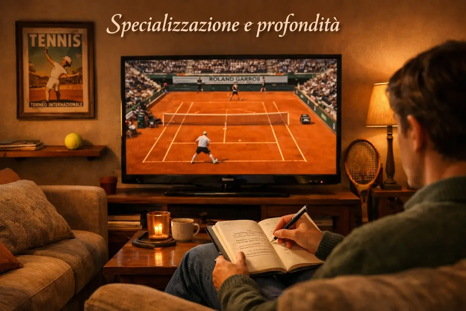 Specializzazione su tornei specifici nel tennis betting